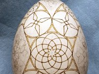 WIP Ukrainian Easter Egg Batik Art Pysanky By So Jeo : pysanky pysanka ukrainian easter egg batik art sojeo flowers circles medallions rose pussy willows vines leaves